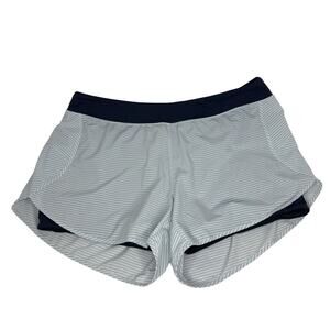 Southern Tide Lined Athletic Shorts Women’s XL Navy Blue Striped